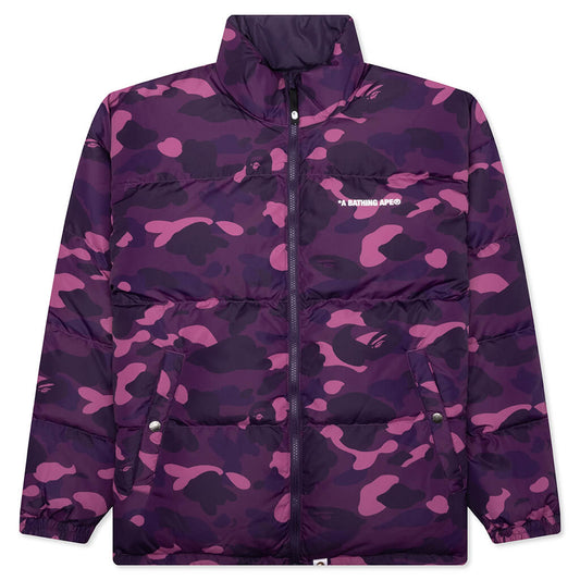 Color Camo Reversible Down Jacket