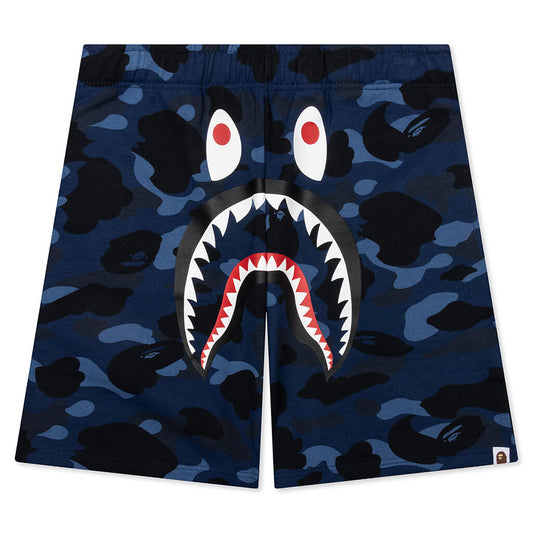 Color Camo Shark Sweat Shorts