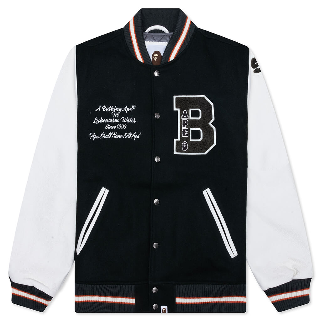Embroidery Varsity Jacket