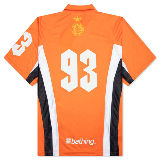 Multi Logo Relaxed Fit Soccer Jersey