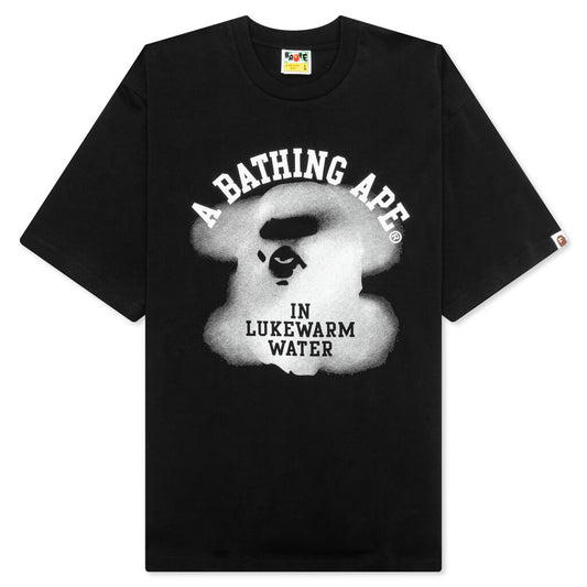 Water Print College Logo Relaxed Fit Tee